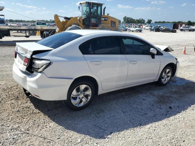 19XFB2F58EE002774 - 2014 HONDA CIVIC LX WHITE photo 3