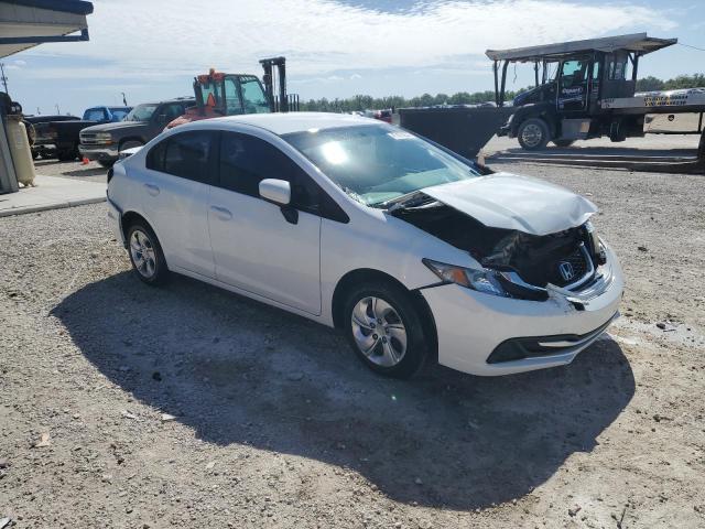 19XFB2F58EE002774 - 2014 HONDA CIVIC LX WHITE photo 4