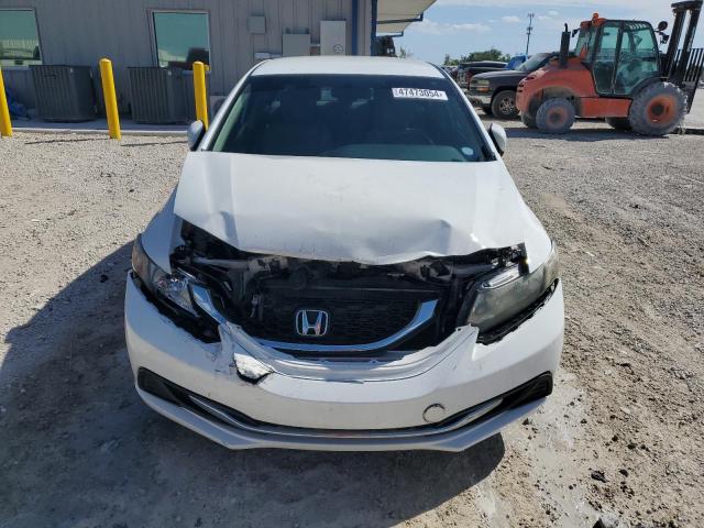 19XFB2F58EE002774 - 2014 HONDA CIVIC LX WHITE photo 5