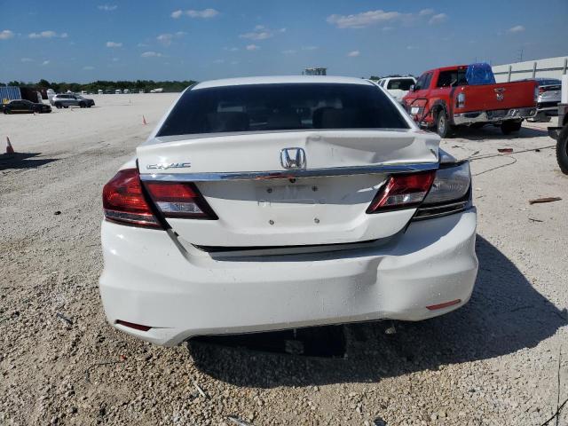 19XFB2F58EE002774 - 2014 HONDA CIVIC LX WHITE photo 6