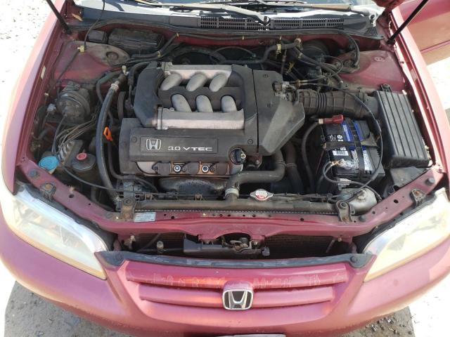 1HGCG16541A005622 - 2001 HONDA ACCORD EX BURGUNDY photo 11