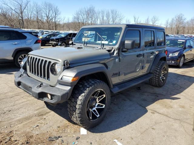 1C4HJXDG6KW650788 - 2019 JEEP WRANGLER U SPORT GRAY photo 1