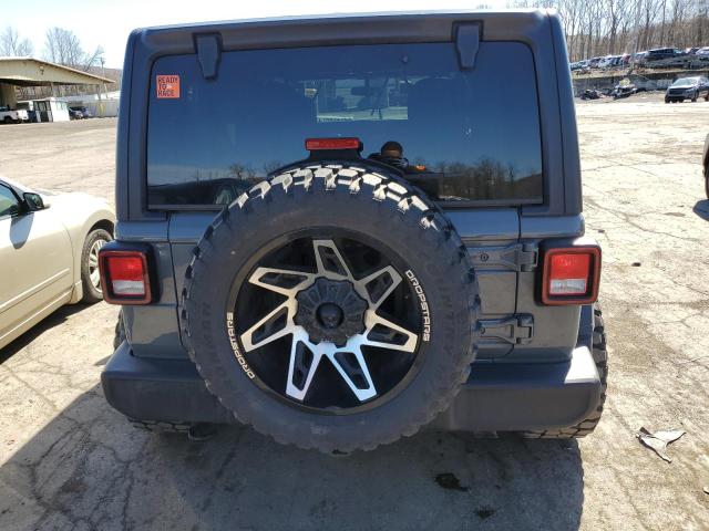 1C4HJXDG6KW650788 - 2019 JEEP WRANGLER U SPORT GRAY photo 6