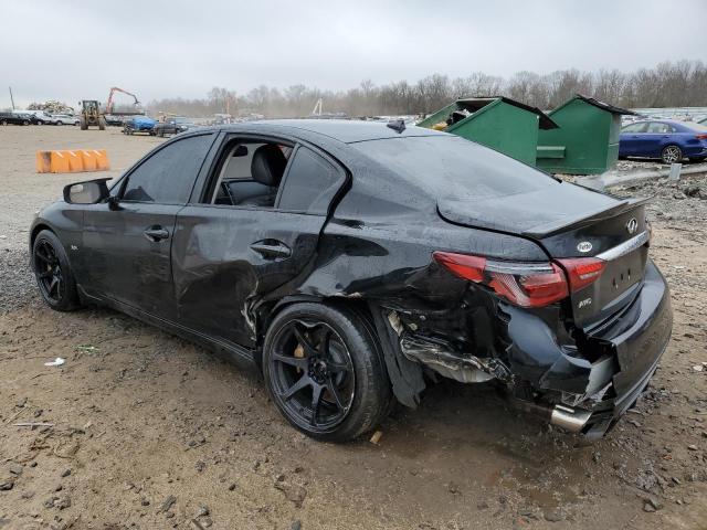 JN1EV7AR9KM558277 - 2019 INFINITI Q50 LUXE BLACK photo 2