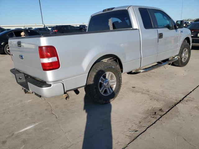 1FTRX12W08FB96864 - 2008 FORD F150 SILVER photo 3