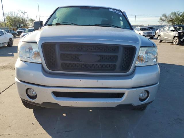 1FTRX12W08FB96864 - 2008 FORD F150 SILVER photo 5