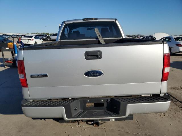 1FTRX12W08FB96864 - 2008 FORD F150 SILVER photo 6