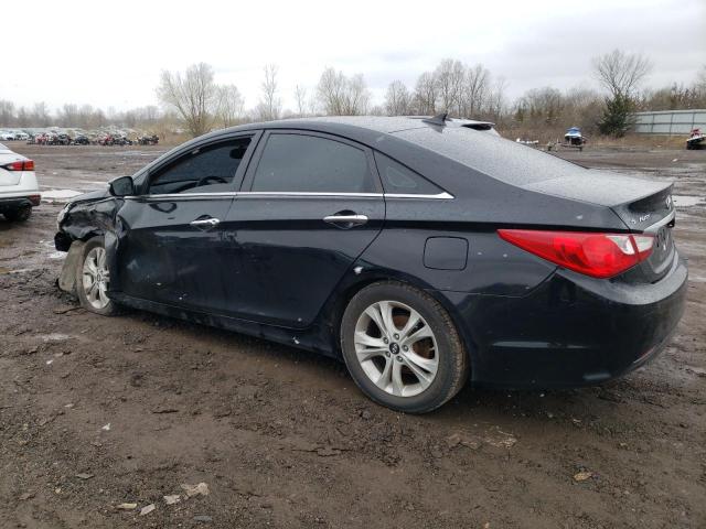 5NPEC4AC6BH215255 - 2011 HYUNDAI SONATA SE BLACK photo 2