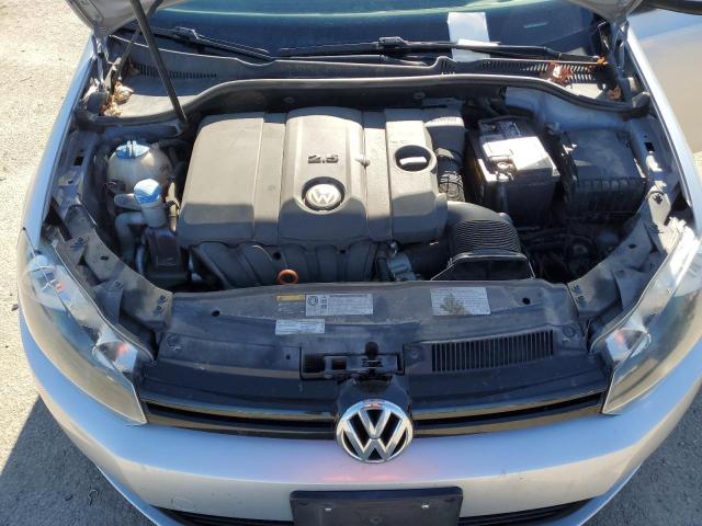 WVWDB7AJ8DW130932 - 2013 VOLKSWAGEN GOLF SILVER photo 11
