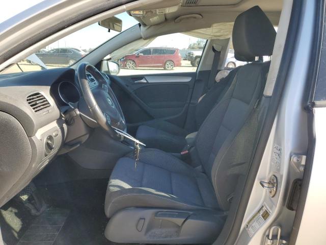 WVWDB7AJ8DW130932 - 2013 VOLKSWAGEN GOLF SILVER photo 7