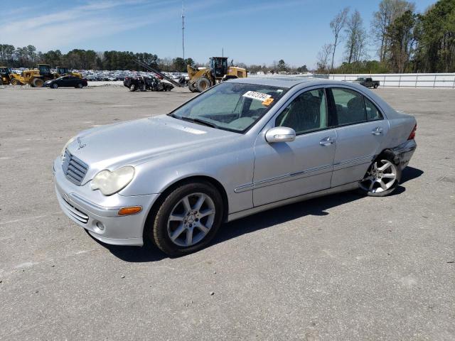 WDBRF92H27F924314 - 2007 MERCEDES-BENZ C 280 4MATIC SILVER photo 1