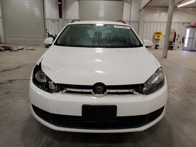 3VWPL7AJ4DM671516 - 2013 VOLKSWAGEN JETTA TDI WHITE photo 5