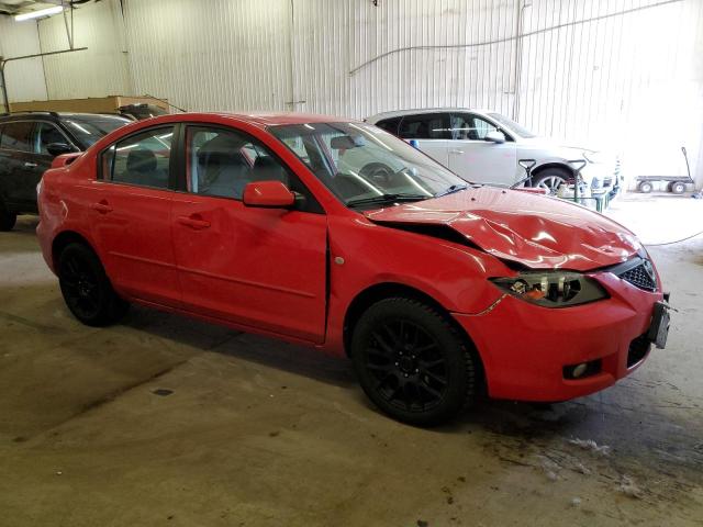 JM1BK32F671739254 - 2007 MAZDA 3 I RED photo 4