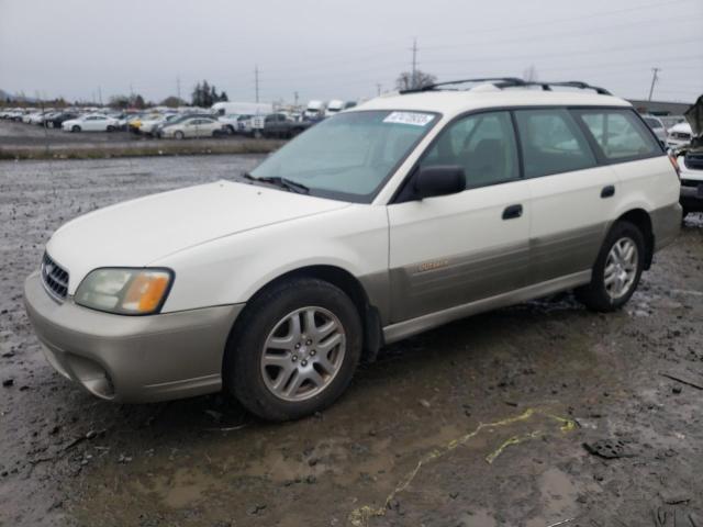 4S3BH675637626427 - 2003 SUBARU LEGACY OUTBACK AWP 白色 照片 1
