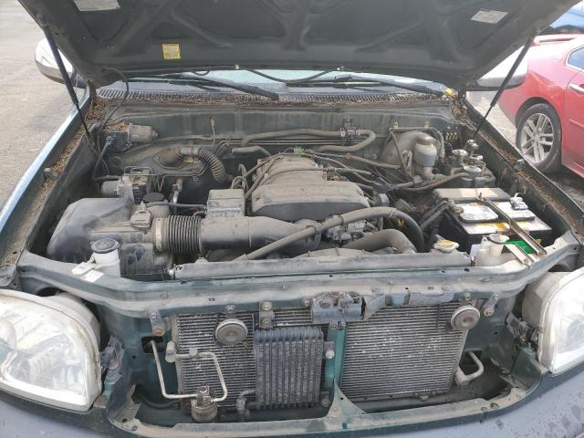 5TBBT441XYS007226 - 2000 TOYOTA TUNDRA ACCESS CAB მწვანე ფოტო 11