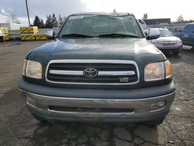 5TBBT441XYS007226 - 2000 TOYOTA TUNDRA ACCESS CAB მწვანე ფოტო 5