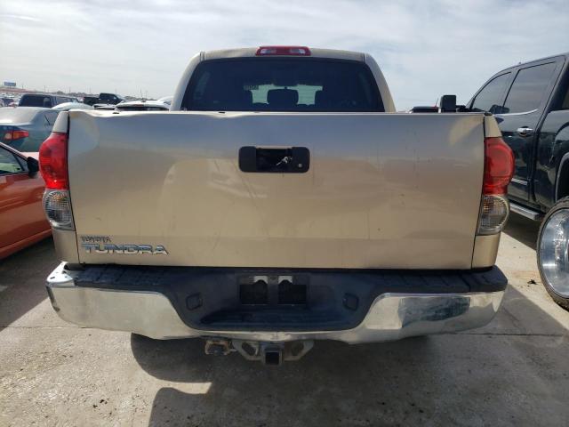 5TBEV54127S454774 - 2007 TOYOTA TUNDRA CREWMAX SR5 BEIGE photo 6