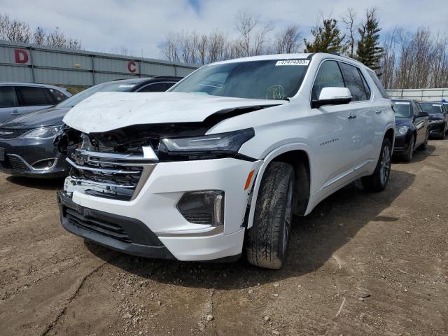 1GNEVKKW0PJ165434 - 2023 CHEVROLET TRAVERSE PREMIER WHITE photo 1