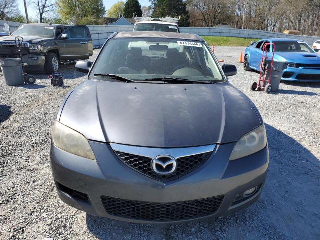 JM1BK32F581110652 - 2008 MAZDA 3 I GRAY photo 5