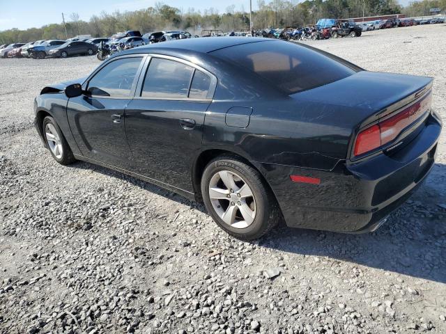 2C3CDXBG5EH357668 - 2014 DODGE CHARGER SE BLACK photo 2