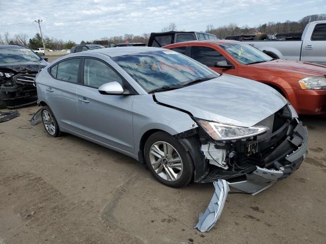 KMHD84LF8LU026341 - 2020 HYUNDAI ELANTRA SEL SILVER photo 4