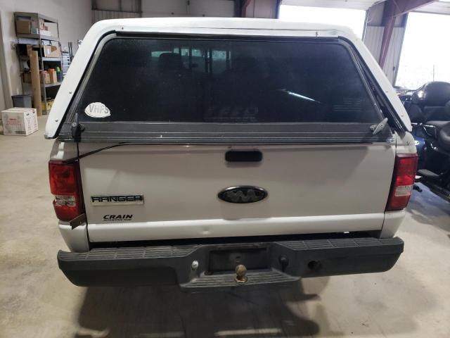 1FTYR10D07PA06870 - 2007 FORD RANGER WHITE photo 6