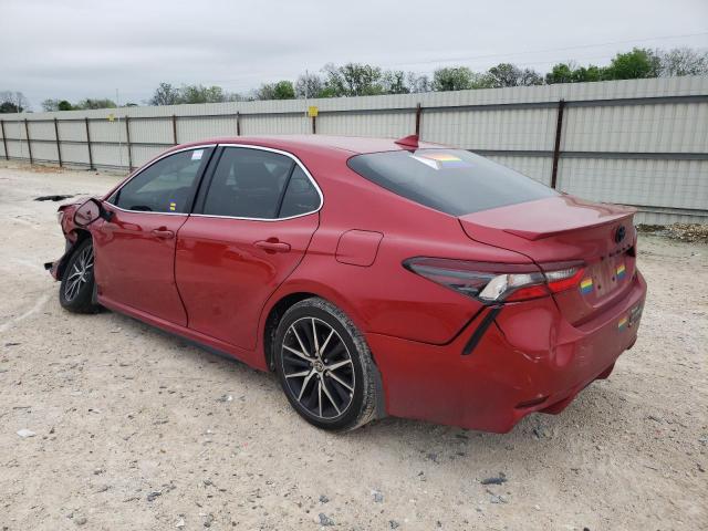 4T1G11AK4PU121923 - 2023 TOYOTA CAMRY SE NIGHT SHADE RED photo 2