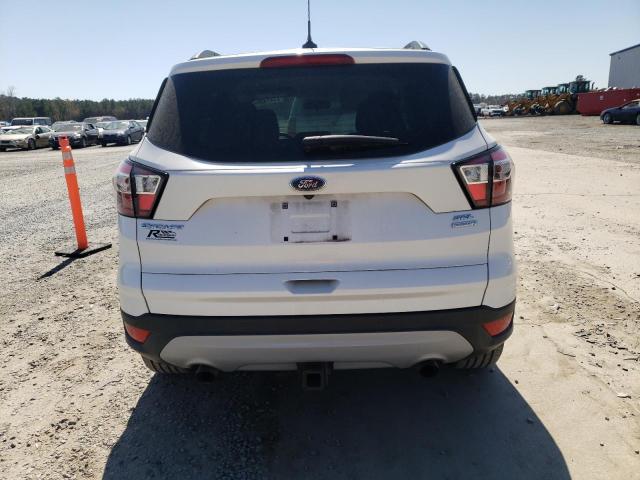 1FMCU0HD8JUD26059 - 2018 FORD ESCAPE SEL WHITE photo 6