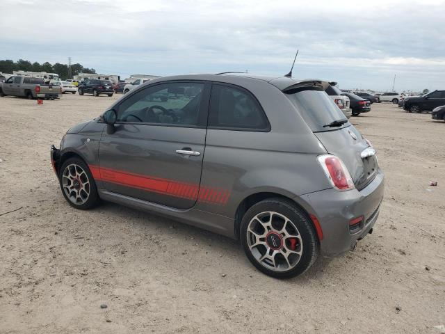 3C3CFFBRXCT332176 - 2012 FIAT 500 SPORT GRAY photo 2