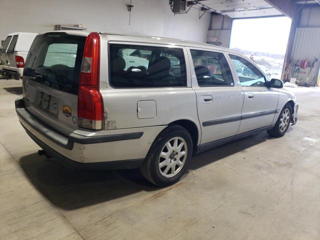 YV1SW61R522216421 - 2002 VOLVO V70 SILVER photo 3