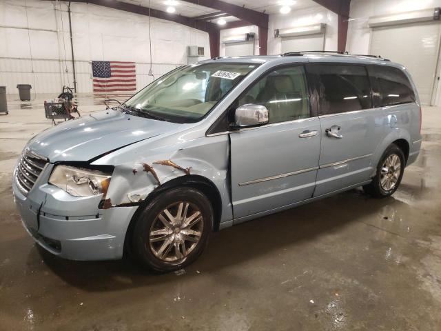 2A8HR64X78R758852 - 2008 CHRYSLER TOWN & COU LIMITED BLUE photo 1