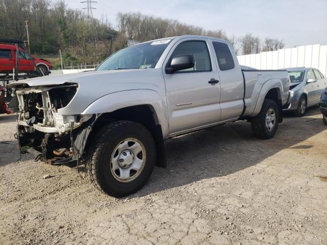 5TEUX42N28Z567058 - 2008 TOYOTA TACOMA ACCESS CAB SILVER photo 1