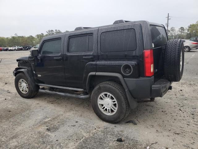 5GTEN13E098108419 - 2009 HUMMER H3 BLACK photo 2