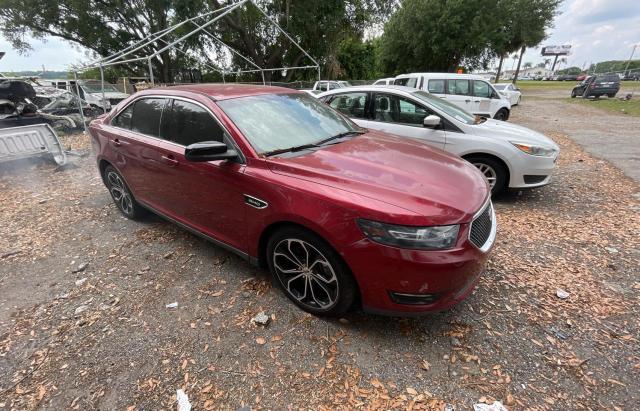 1FAHP2KT5GG120305 - 2016 FORD TAURUS SHO RED photo 1