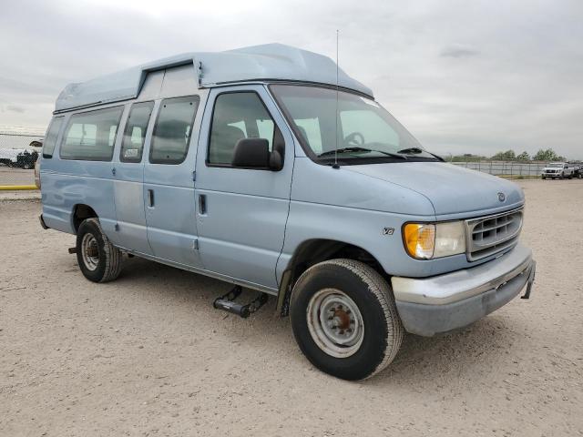 1FBSS31L3XHA11409 - 1999 FORD E350 CARGO E350 SUPER DUTY WAGON BLUE photo 4