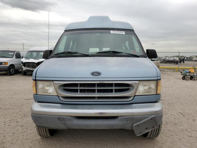 1FBSS31L3XHA11409 - 1999 FORD E350 CARGO E350 SUPER DUTY WAGON BLUE photo 5