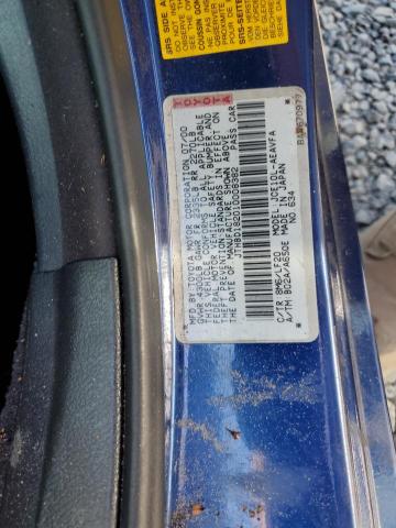 JTHBD182010008382 - 2001 LEXUS IS 300 BLUE photo 13