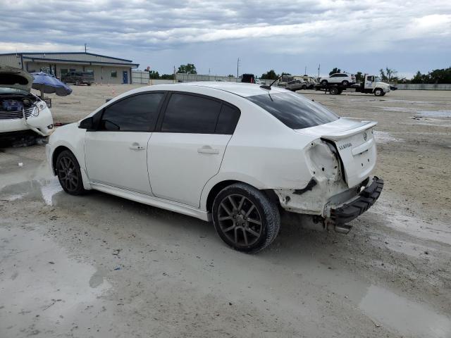 3N1BB6AP8BL630309 - 2011 NISSAN SENTRA SE-R WHITE photo 2