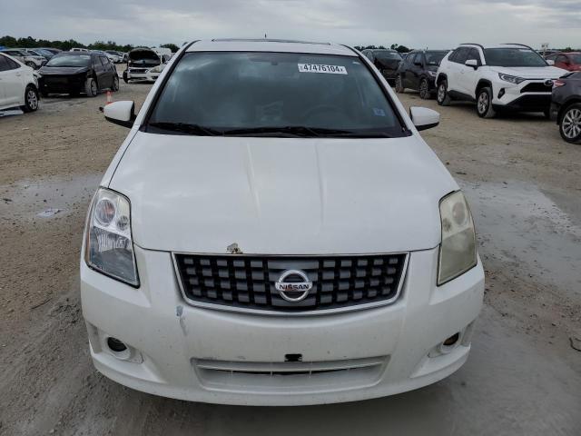 3N1BB6AP8BL630309 - 2011 NISSAN SENTRA SE-R WHITE photo 5