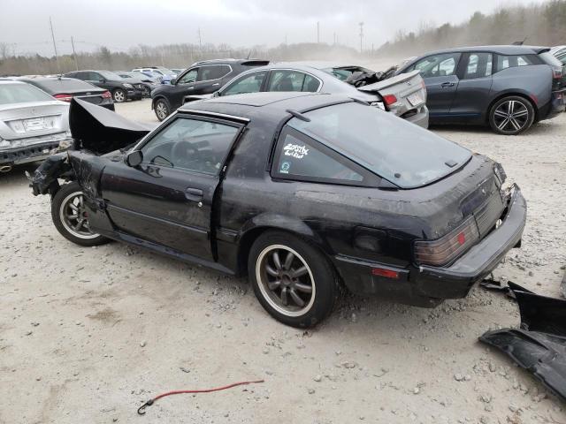 JM1FB3310D0756394 - 1983 MAZDA RX7 BLACK photo 2