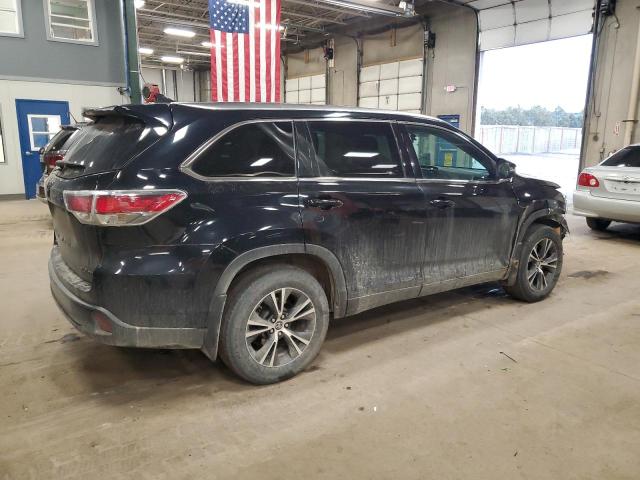 5TDJKRFH3GS237105 - 2016 TOYOTA HIGHLANDER XLE BLACK photo 3