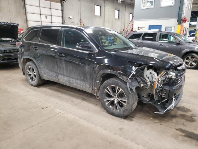 5TDJKRFH3GS237105 - 2016 TOYOTA HIGHLANDER XLE BLACK photo 4