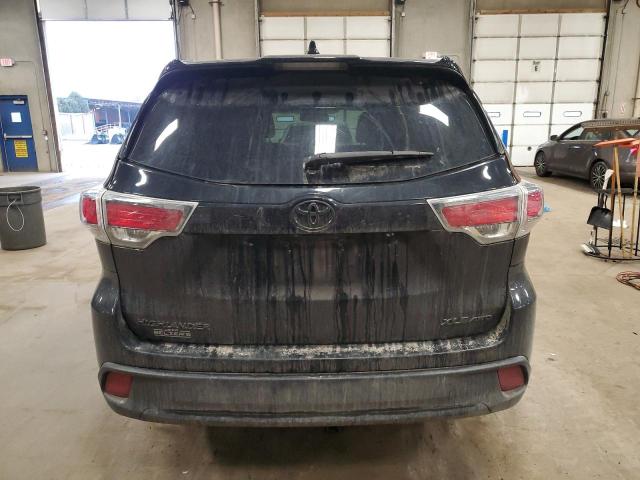 5TDJKRFH3GS237105 - 2016 TOYOTA HIGHLANDER XLE BLACK photo 6