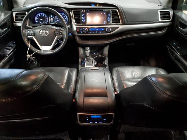 5TDJKRFH3GS237105 - 2016 TOYOTA HIGHLANDER XLE BLACK photo 8