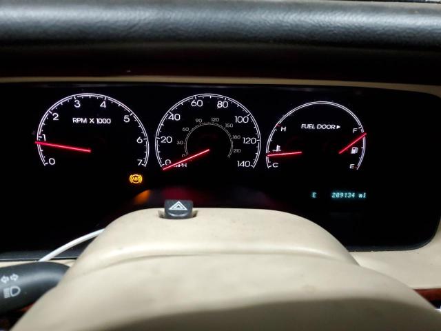 5LMEU88H95ZJ12150 - 2005 LINCOLN AVIATOR შავი ფოტო 9