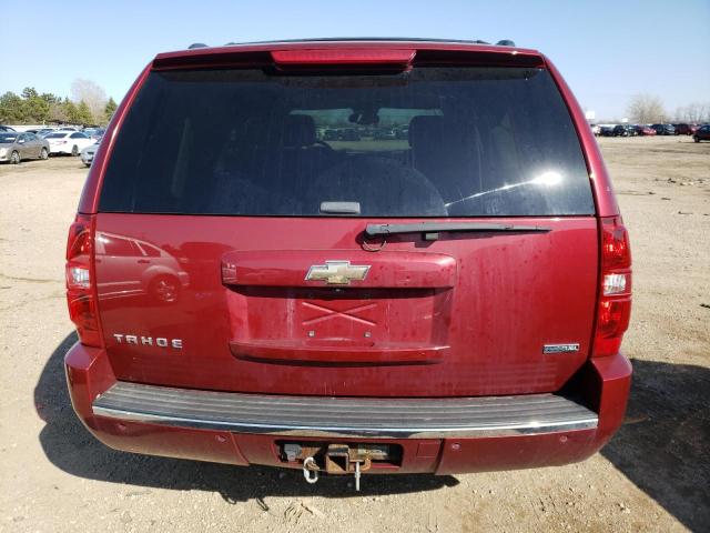 1GNFK33019J100799 - 2009 CHEVROLET TAHOE K1500 LTZ RED photo 6