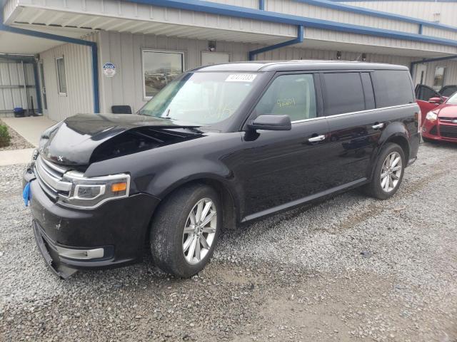 2FMGK5D81KBA08272 - 2019 FORD FLEX LIMITED BLACK photo 1