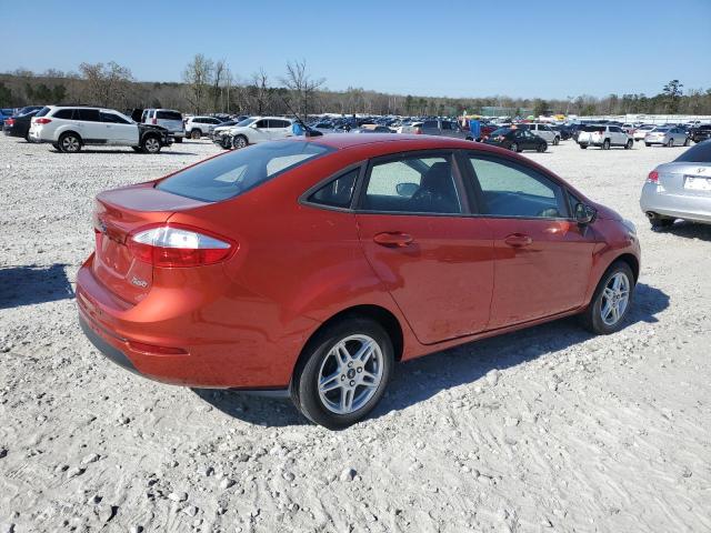 3FADP4BJ0KM117738 - 2019 FORD FIESTA SE RED photo 3