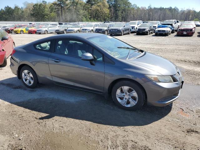 2HGFG3B59DH514674 - 2013 HONDA CIVIC LX GRAY photo 4