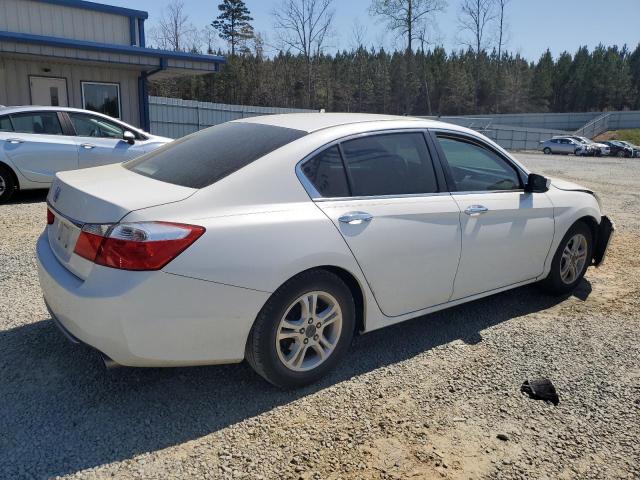 1HGCR2F30DA247746 - 2013 HONDA ACCORD LX WHITE photo 3